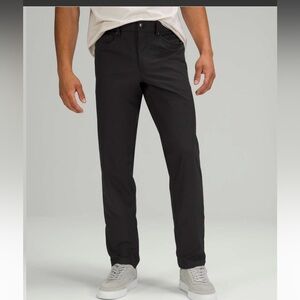Lululemon Men Warpstreme Classic 5 Pocket ABC Pant Trouser 36 waist Black